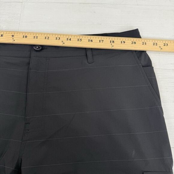 O'Neill Crossover Shorts Men 40 Black Hybrid Quick Dry Hike Pockets Surf Outdoor - Picture 11 of 14